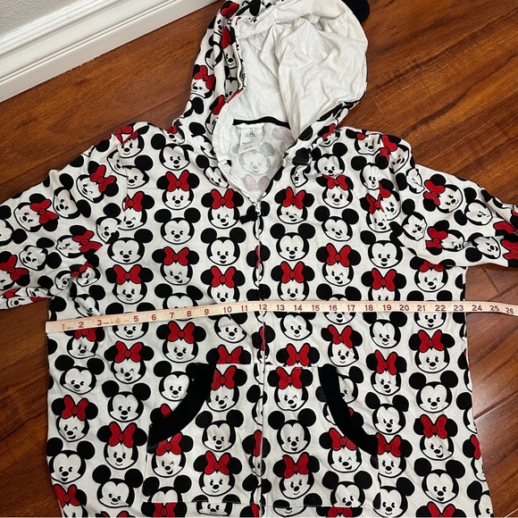 Disney Store Mickie Minnie Mouse One Piece Hooded Size XL UNISEX - Picture 7 of 10